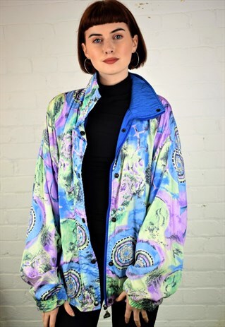 VINTAGE 90'S NYLON SHELL JACKET