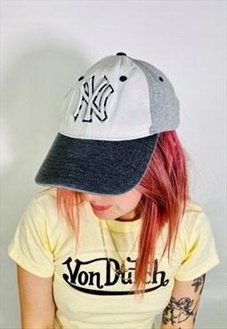 Cute 00s Y2K USA New York MLB Baseball Hat Cap