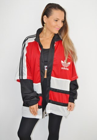 90S ADIDAS TREFOIL VINTAGE TRACK JACKET