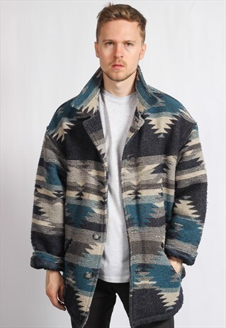VINTAGE AZTEC FESTIVAL JACKET