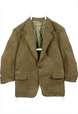 Vinted Harris Tweed 90's t Tweed Wool Jacket Blazer 40 Khaki