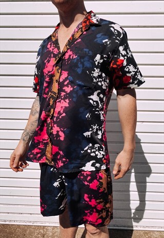 TIE DYE MENS SHORTS