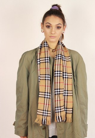 VINTAGE TARTAN SCARF