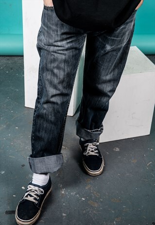 VINTAGE LEVI'S 506 JEANS IN BLUE DENIM