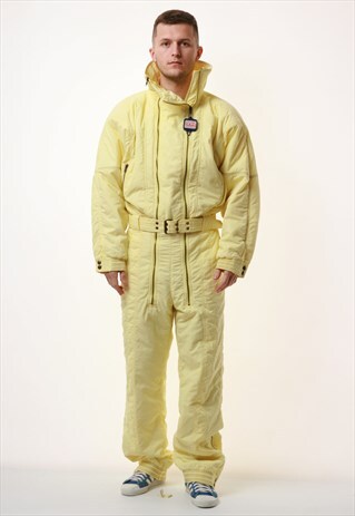 90s Italian Vintage ELLESE Shell Overalls Skisuit 16577