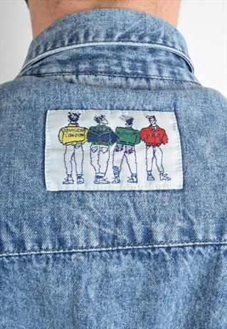 VINTAGE DENIM SHIRT SIZE M 90'S (1946)