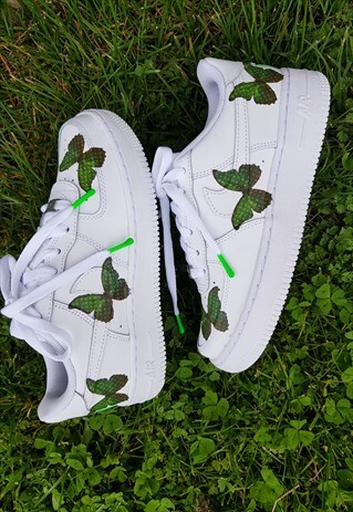 MONARCH BUTTERFLY CUSTOM NIKE AIR FORCE 1 KENDYKICKS