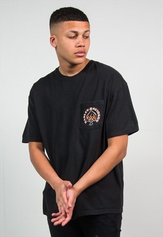 HARLEY DAVIDSON FLAME POCKET T-SHIRT