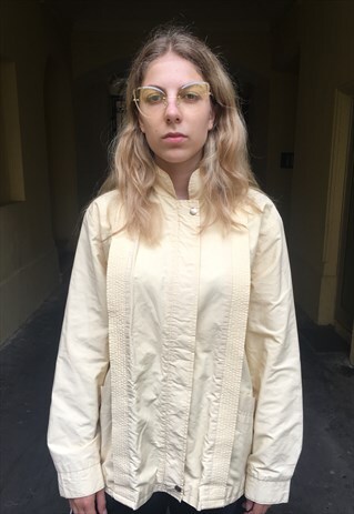 VINTAGE 90' OLDSCHOOL AMAZING ZIPPED JACKET