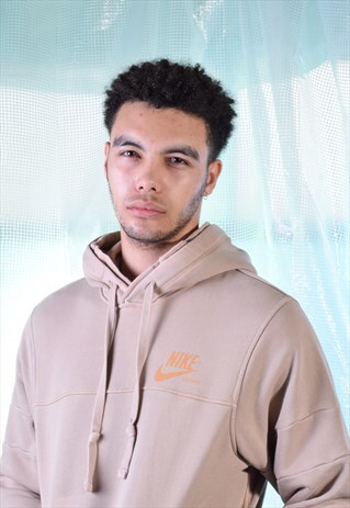 VINTAGE NIKE TAN HOODIE