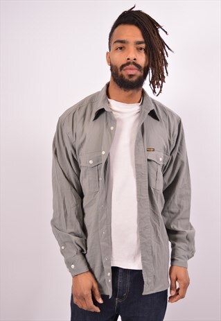 VINTAGE WRANGLER SHIRT GREY