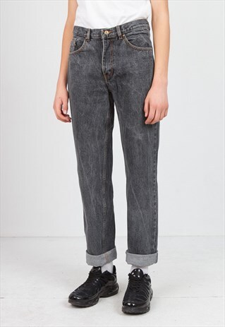 VINTAGE GREY ROUTE 4 DENIM JEANS
