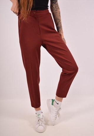 VINTAGE ICEBERG CHINO TROUSERS RED