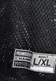 VINTAGE AMERICAN FOOTBALL MESH JERSEY BLACK LARGE