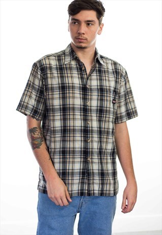 VINTAGE DICKIES LOGO SHIRT 90S M 7
