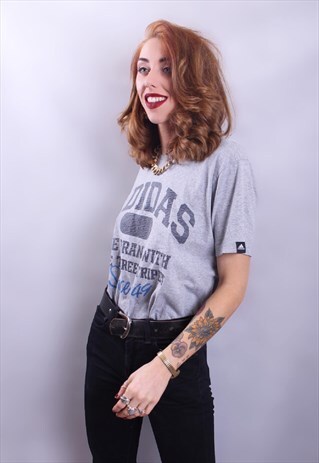 GREY ADIDAS TEE
