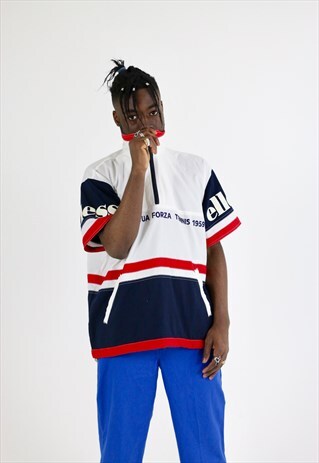 VINTAGE ELLESSE SPORTS TRACKSUIT TOP WINDBREAKER