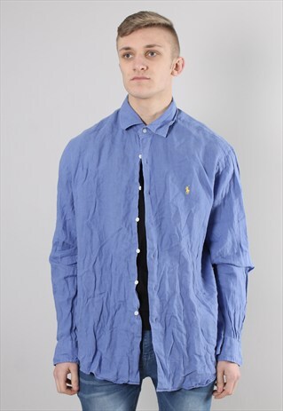 VINTAGE POLO RALPH LAUREN SHIRT XL