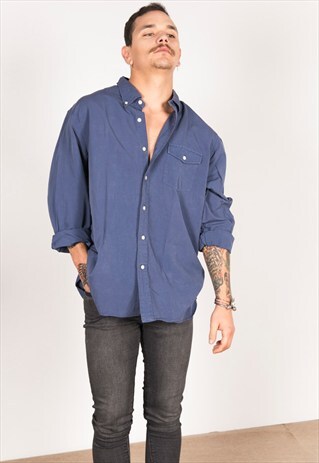 VINTAGE 80S POLO RALPHLAUREN SHIRT /R03594