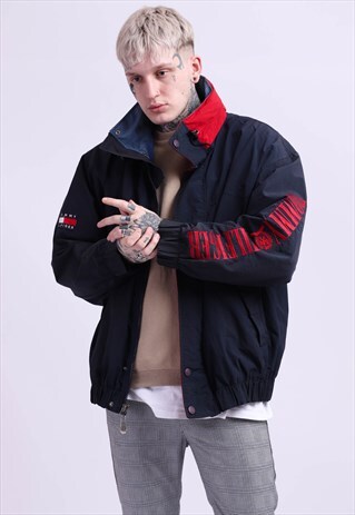 VINTAGE TOMMY HILFIGER WINDBREAKER JACKET