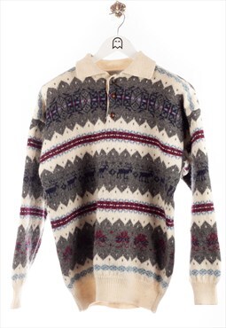 Vintage Tom Tailor  Sweater Norwegian Pattern