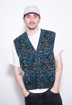Vintage Missoni 80s 90s Wool Vest Pullunder