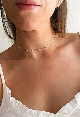 HARPER - SILVER CHOKER