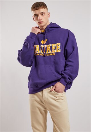 VINTAGE WAUKEE WARRIORS HOODIE