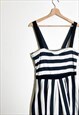 VINTAGE 90S MAXI DRESS STRIPPED GFF