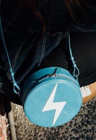 UNIQUE LIFESTYLE ROUND CROSSBODY BAG- FLASH BLUE (FOR HER)