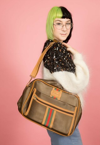 HAWA INTERNATIONAL VINTAGE WEEKEND BAG SHOULDER HOLDALL
