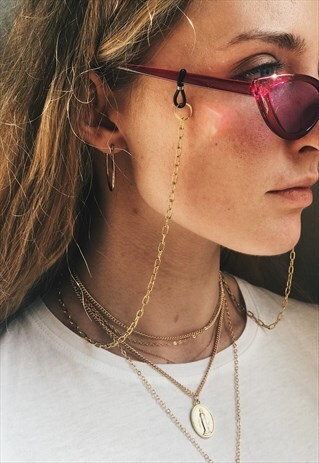 GOLD SUNGLASSES CHAIN