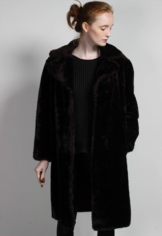 VINTAGE FAUX FUR JACKET