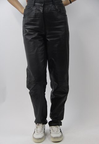 VINTAGE 90S LEATHER PANTS