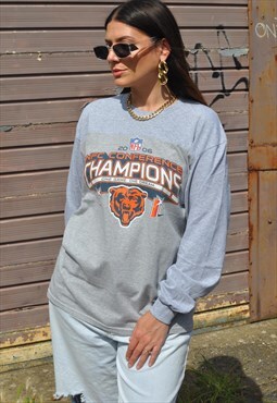 Vintage Y2K reworked NFL 2006 Champions logo tshirt