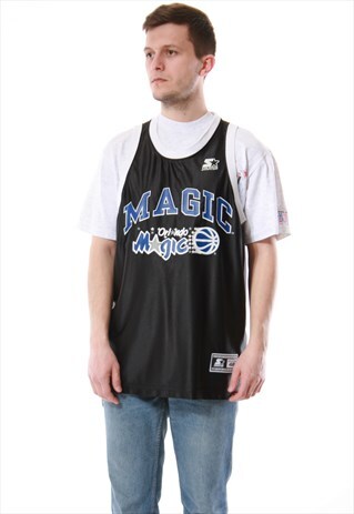 90S VINTAGE STARTER ORLANDO MAGIC OLDSCHOOL MESH VEST 13610