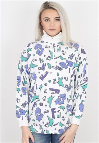 VINTAGE 1/4 SWEATSHIRT /CGBTT045