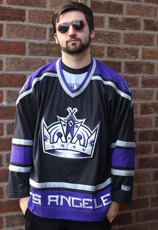 VINTAGE CCM LOS ANGELES KINGS NHL ICE HOCKEY JERSEY