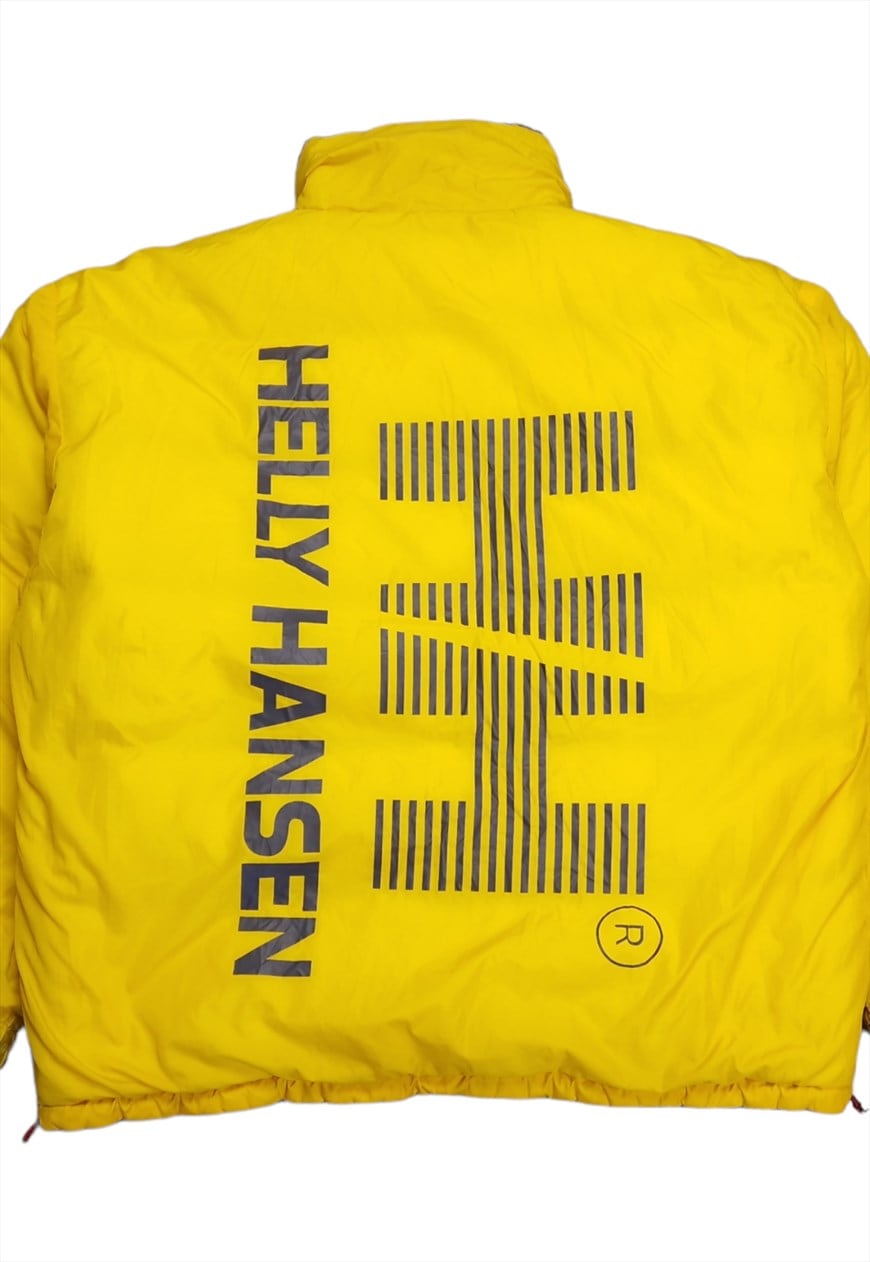 Helly hansen reversible puffer clearance jacket yellow