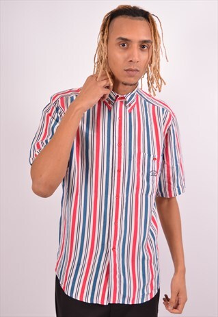 VINTAGE PAUL & SHARK SHIRT STRIPES MULTI