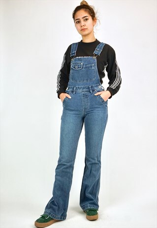 VINTAGE 90'S DENIM DUNGAREES