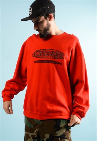 RETRO USA CHICAGO SWEATSHIRT