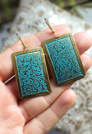 FAIRTRADE GOLD BOHO EARRINGS
