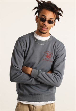 VINTAGE ADIDAS PRINT SWEATSHIRT