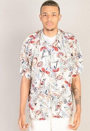 VINTAGE PATTERN SHIRT PTS411