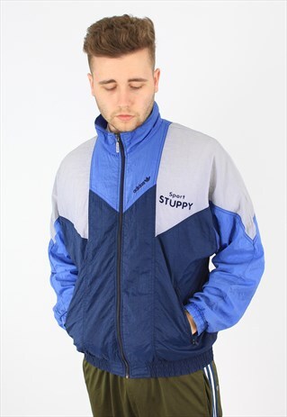 ADIDAS VINTAGE COLOURBLOCK SPORTS TRACK JACKET