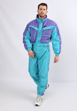 Vintage Ski Suit 90's VOLKI Snow Suit M 40 - 42" (H3W)