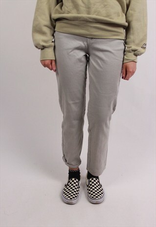 VINTAGE HIGH WAIST GREY JEANS