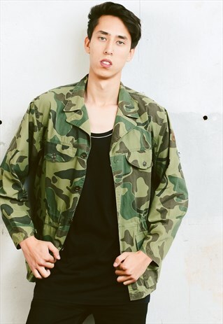 VINTAGE CAMOUFLAGE JACKET