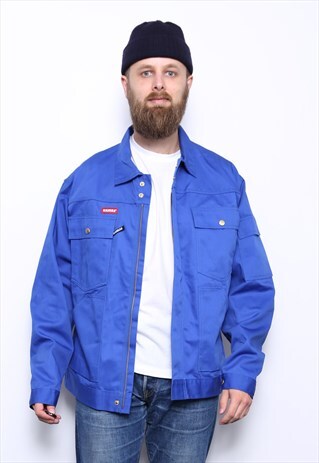 VINTAGE BLUE KANSAS WORK/CHORE JACKET COAT